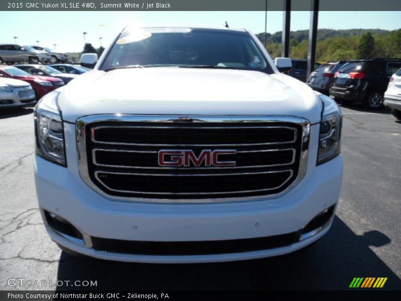 Summit White / Jet Black 2015 GMC Yukon XL SLE 4WD