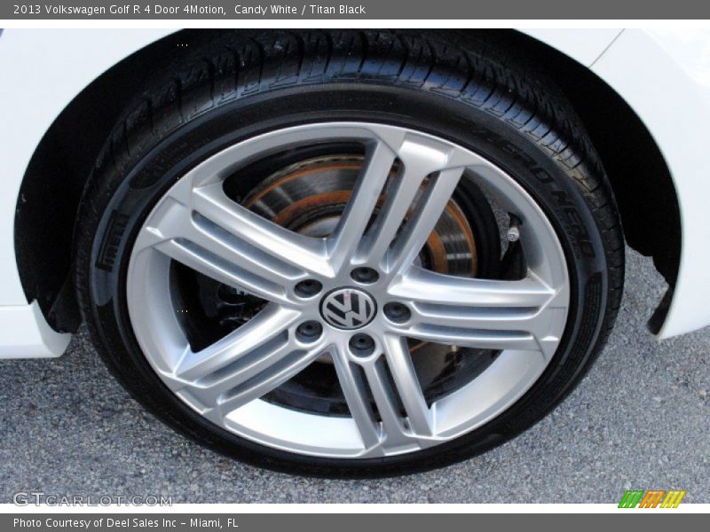Candy White / Titan Black 2013 Volkswagen Golf R 4 Door 4Motion