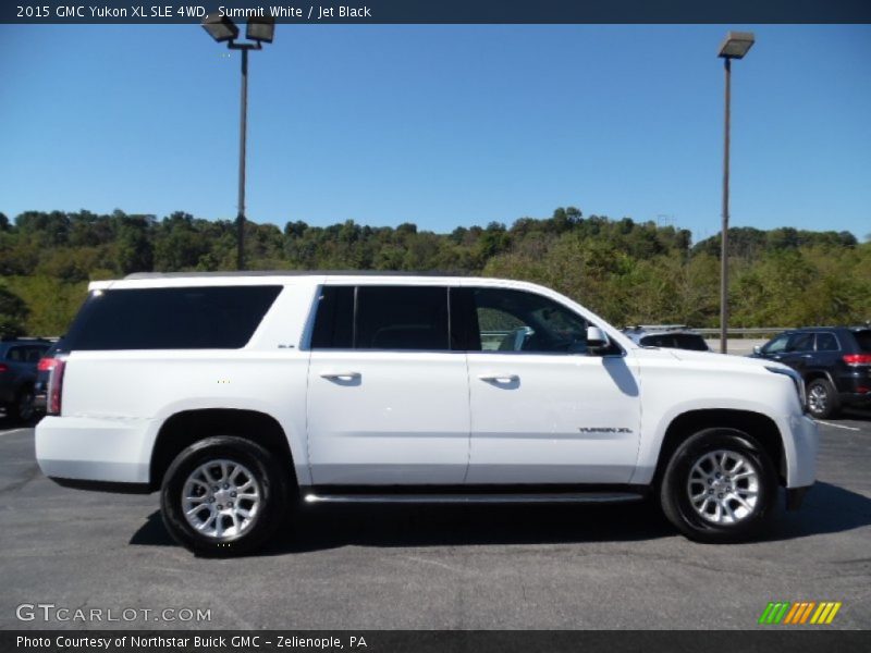 Summit White / Jet Black 2015 GMC Yukon XL SLE 4WD