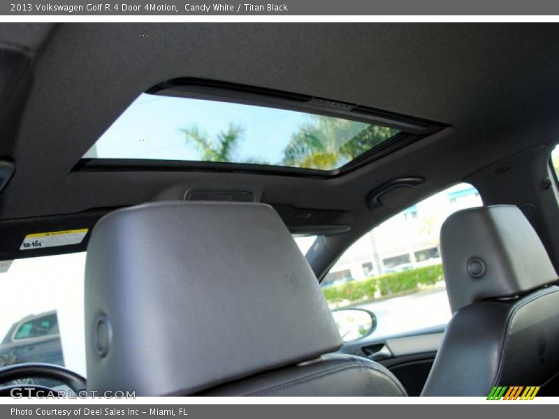 Candy White / Titan Black 2013 Volkswagen Golf R 4 Door 4Motion