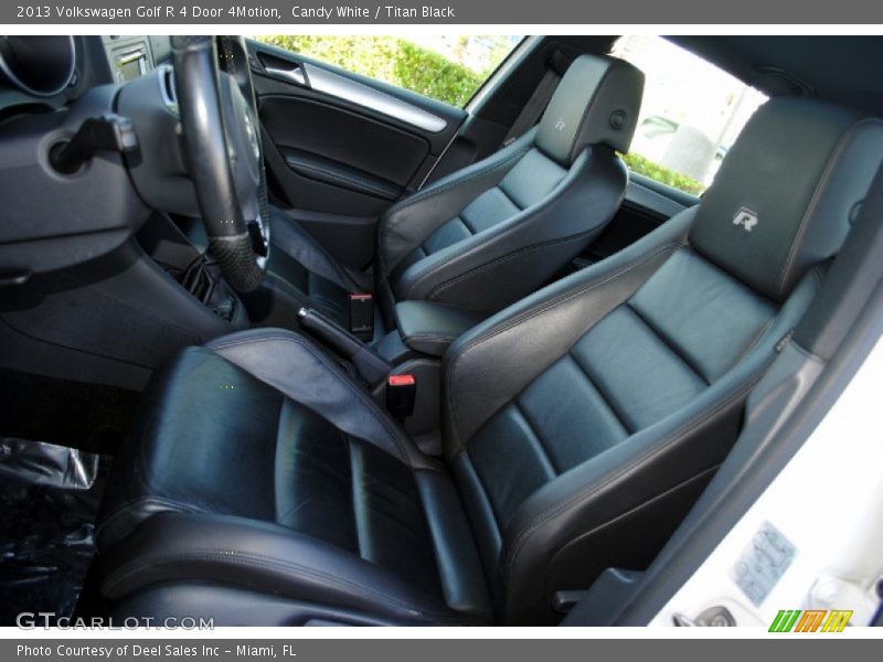 Candy White / Titan Black 2013 Volkswagen Golf R 4 Door 4Motion