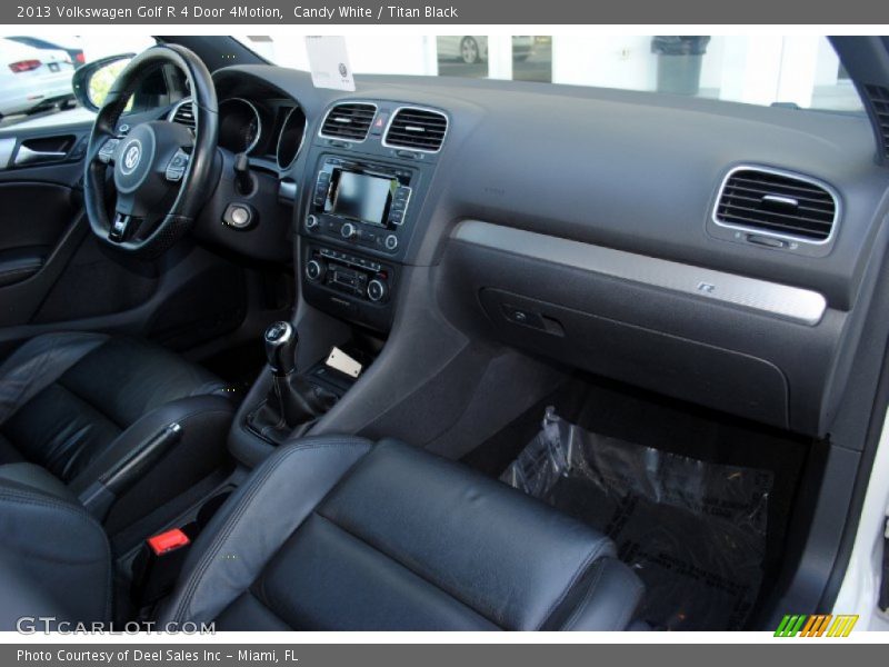 Candy White / Titan Black 2013 Volkswagen Golf R 4 Door 4Motion