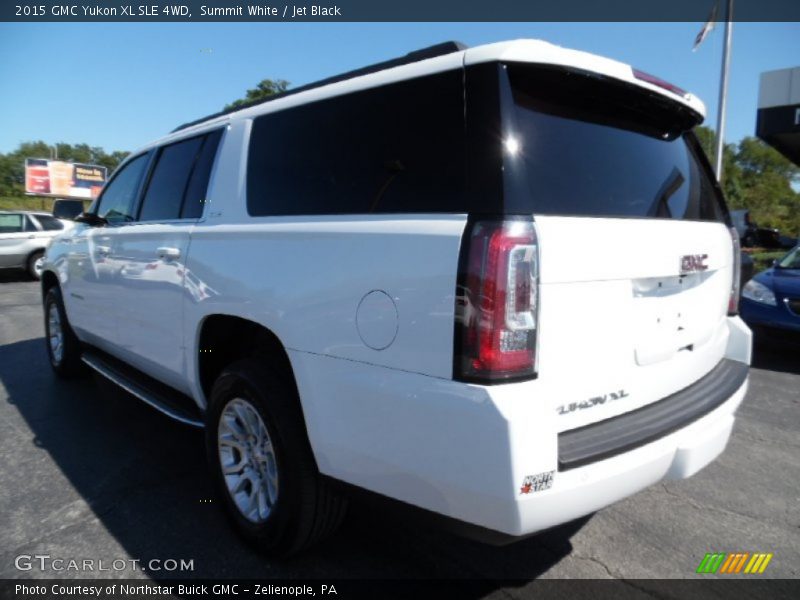 Summit White / Jet Black 2015 GMC Yukon XL SLE 4WD