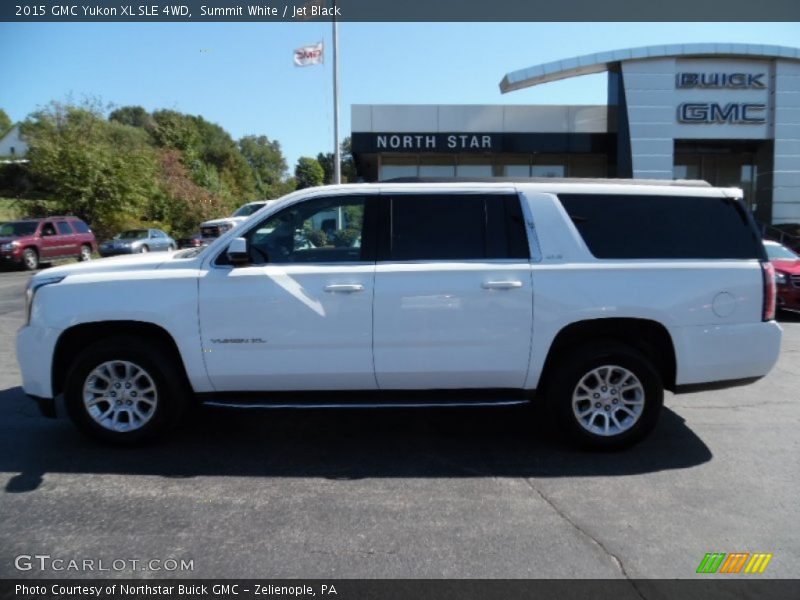 Summit White / Jet Black 2015 GMC Yukon XL SLE 4WD