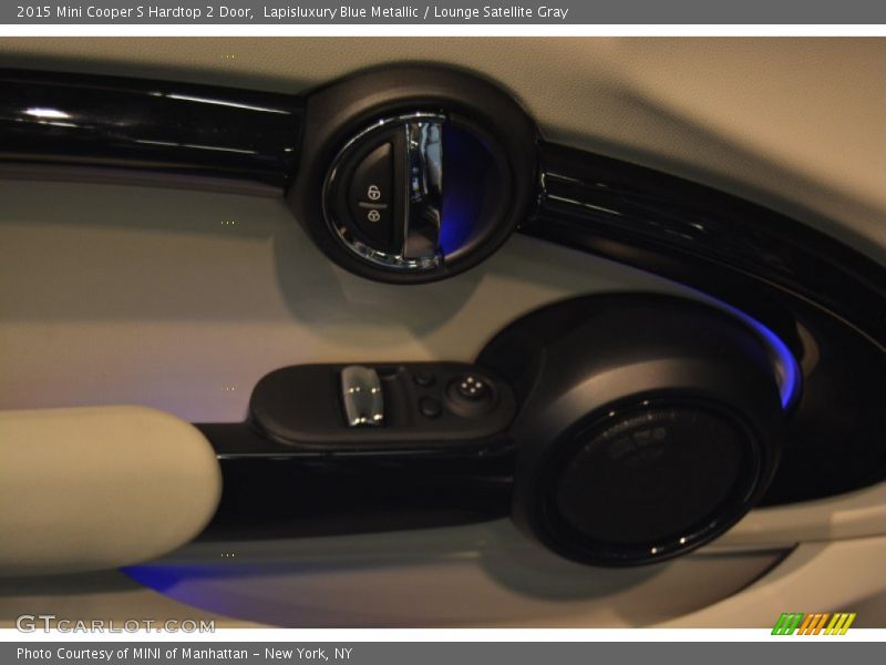 Lapisluxury Blue Metallic / Lounge Satellite Gray 2015 Mini Cooper S Hardtop 2 Door