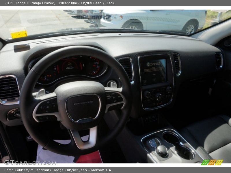 Brilliant Black Crystal Pearl / Black 2015 Dodge Durango Limited
