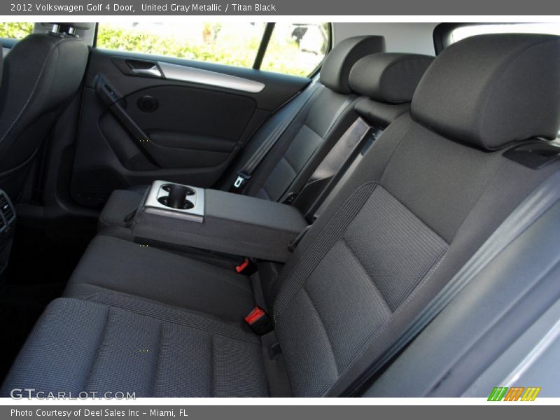 United Gray Metallic / Titan Black 2012 Volkswagen Golf 4 Door