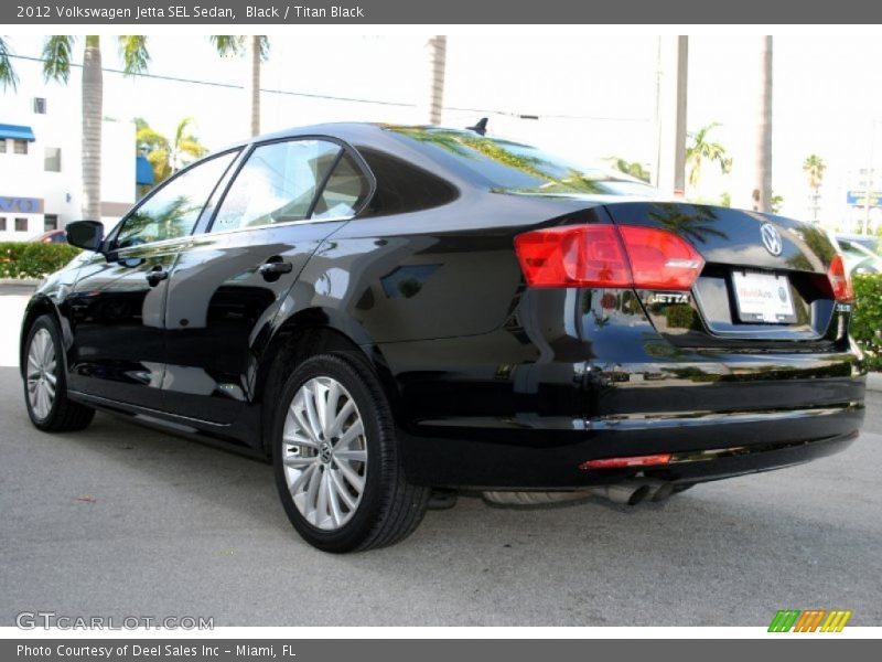 Black / Titan Black 2012 Volkswagen Jetta SEL Sedan