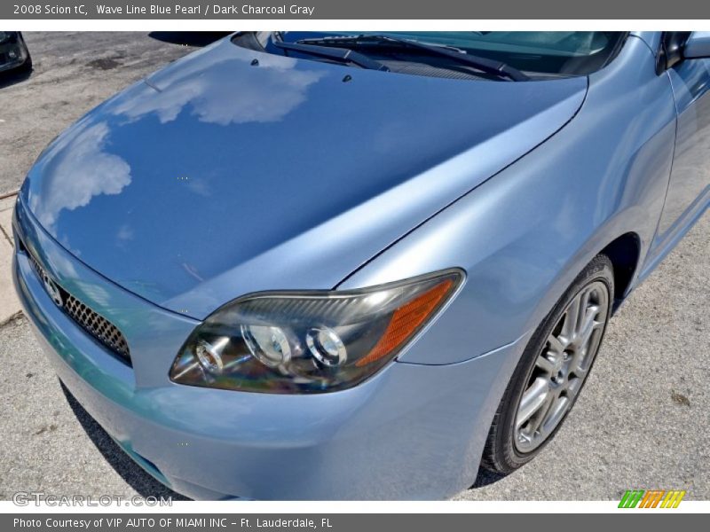 Wave Line Blue Pearl / Dark Charcoal Gray 2008 Scion tC