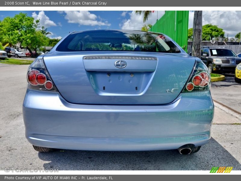 Wave Line Blue Pearl / Dark Charcoal Gray 2008 Scion tC