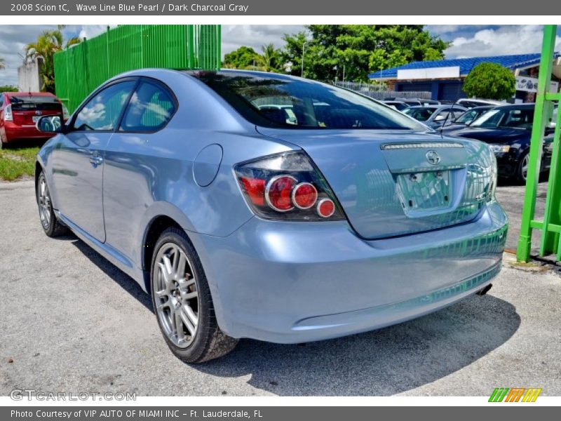 Wave Line Blue Pearl / Dark Charcoal Gray 2008 Scion tC