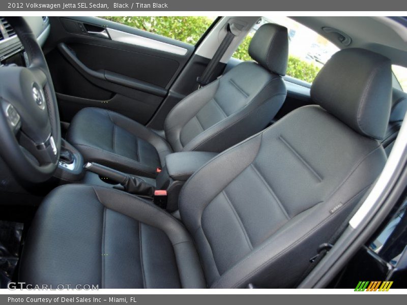 Black / Titan Black 2012 Volkswagen Jetta SEL Sedan