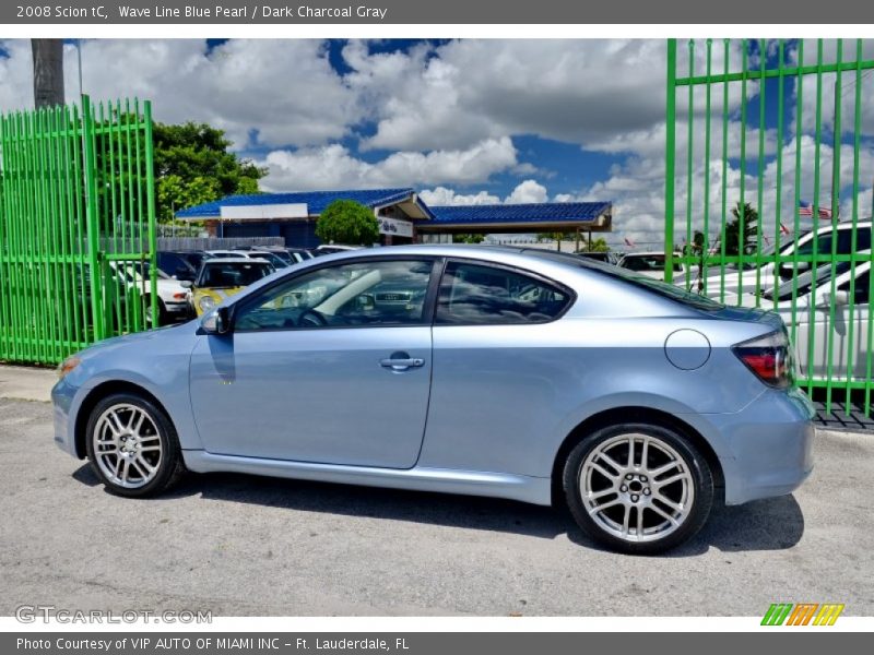 Wave Line Blue Pearl / Dark Charcoal Gray 2008 Scion tC