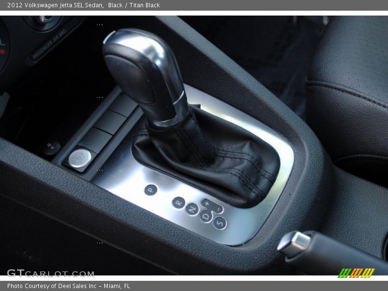  2012 Jetta SEL Sedan 6 Speed Tiptronic Automatic Shifter