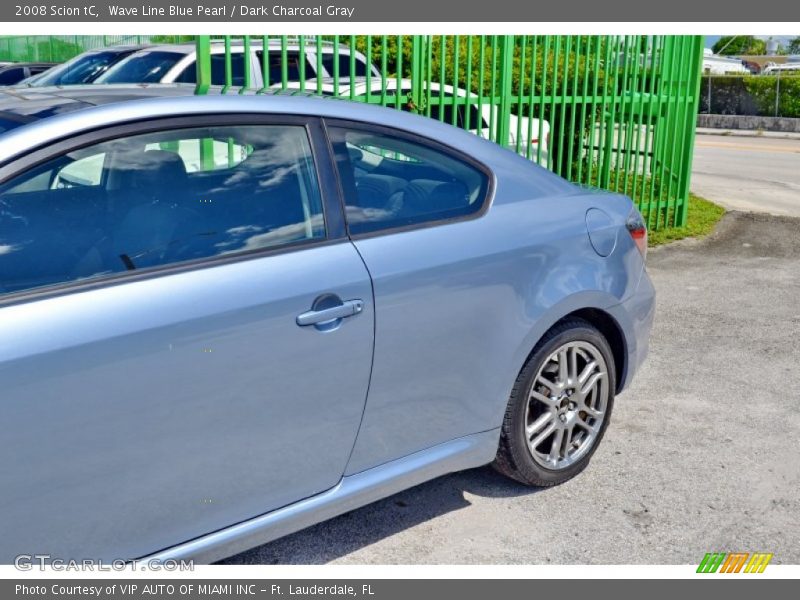 Wave Line Blue Pearl / Dark Charcoal Gray 2008 Scion tC