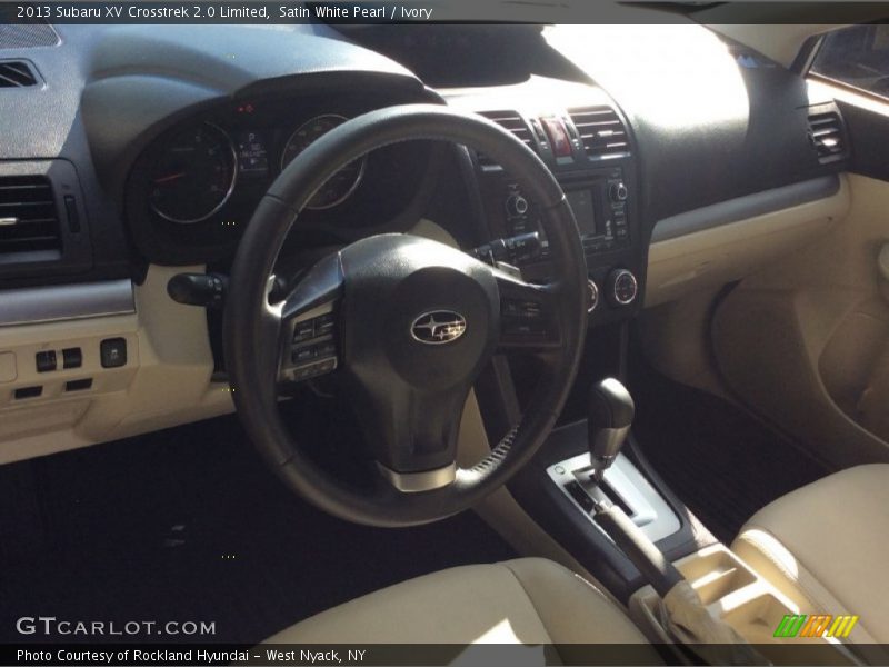 Satin White Pearl / Ivory 2013 Subaru XV Crosstrek 2.0 Limited