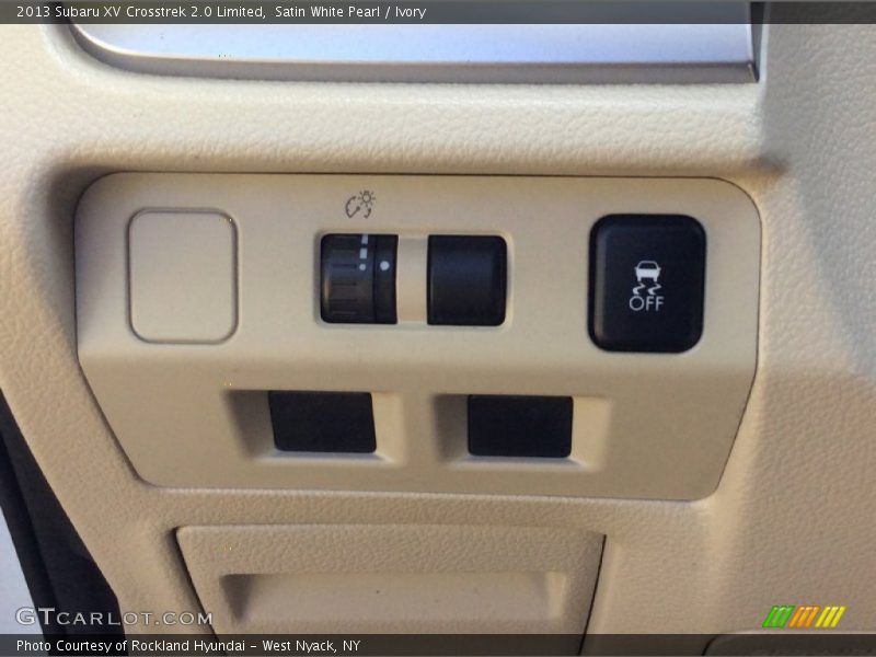 Satin White Pearl / Ivory 2013 Subaru XV Crosstrek 2.0 Limited