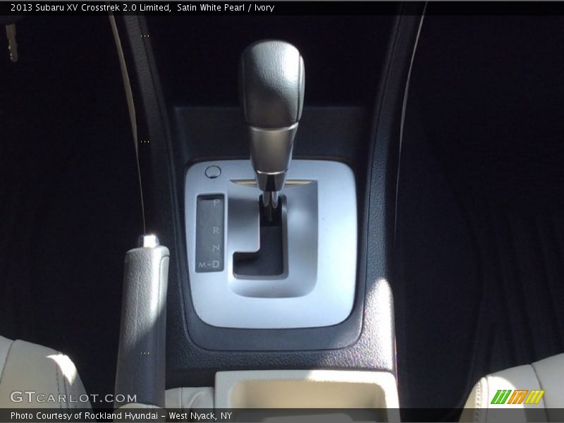 Satin White Pearl / Ivory 2013 Subaru XV Crosstrek 2.0 Limited