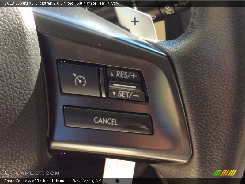 Satin White Pearl / Ivory 2013 Subaru XV Crosstrek 2.0 Limited