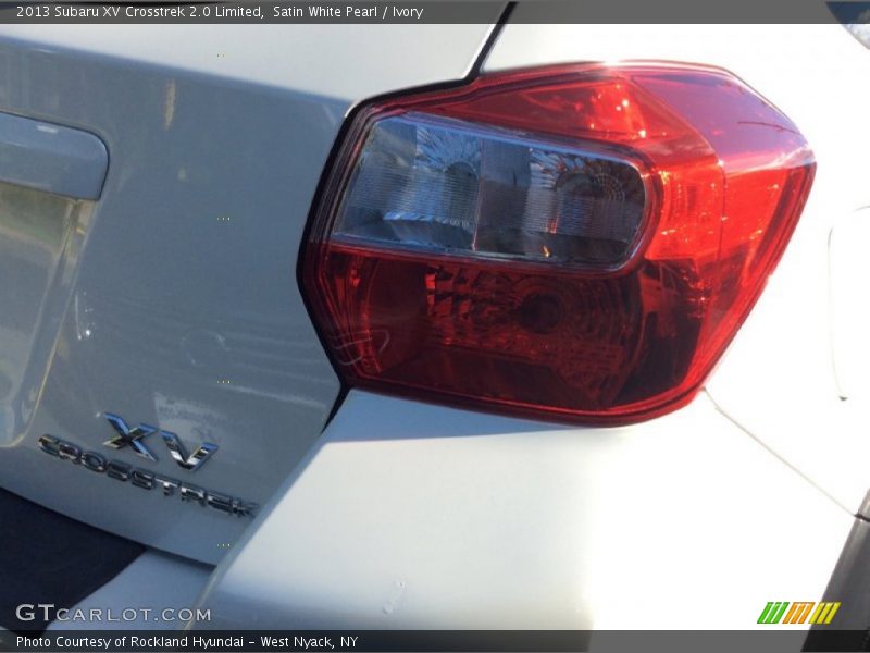Satin White Pearl / Ivory 2013 Subaru XV Crosstrek 2.0 Limited