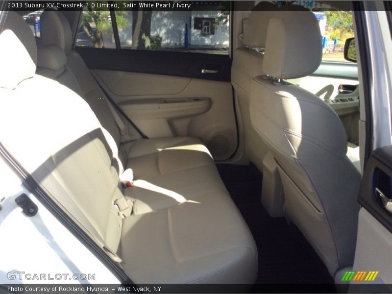 Satin White Pearl / Ivory 2013 Subaru XV Crosstrek 2.0 Limited