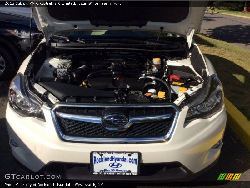 Satin White Pearl / Ivory 2013 Subaru XV Crosstrek 2.0 Limited