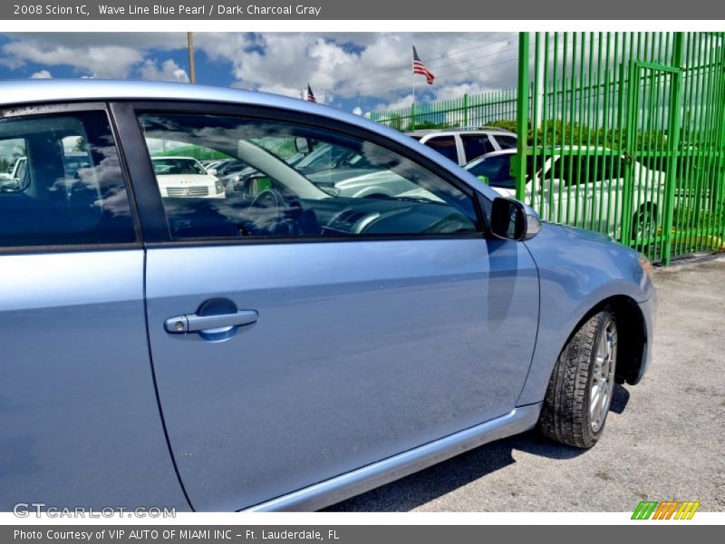 Wave Line Blue Pearl / Dark Charcoal Gray 2008 Scion tC