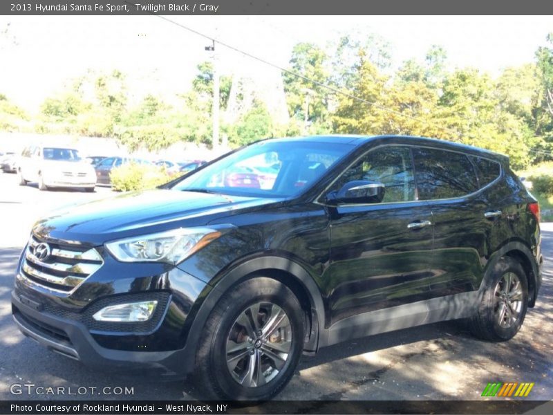 Twilight Black / Gray 2013 Hyundai Santa Fe Sport