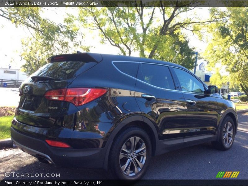 Twilight Black / Gray 2013 Hyundai Santa Fe Sport