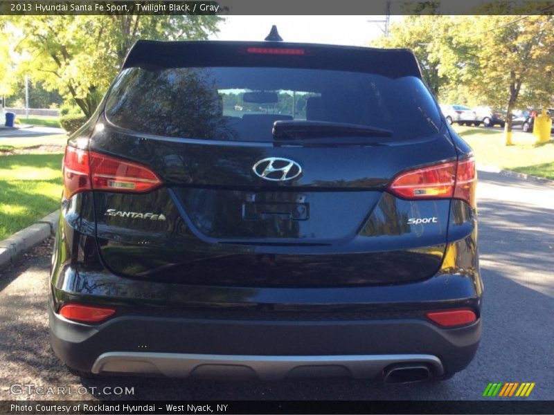 Twilight Black / Gray 2013 Hyundai Santa Fe Sport