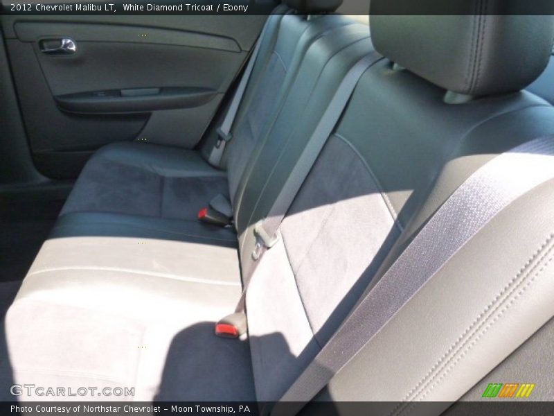 White Diamond Tricoat / Ebony 2012 Chevrolet Malibu LT