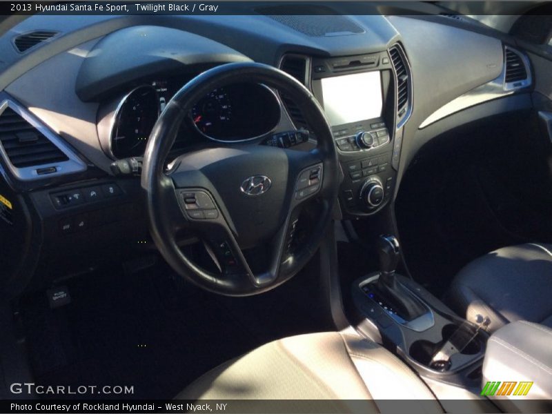 Twilight Black / Gray 2013 Hyundai Santa Fe Sport