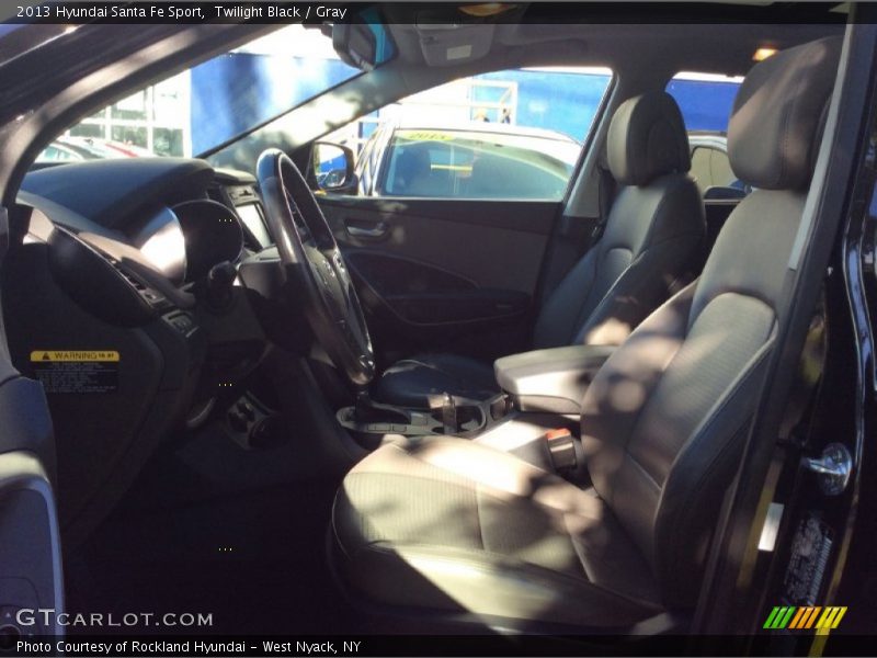 Twilight Black / Gray 2013 Hyundai Santa Fe Sport