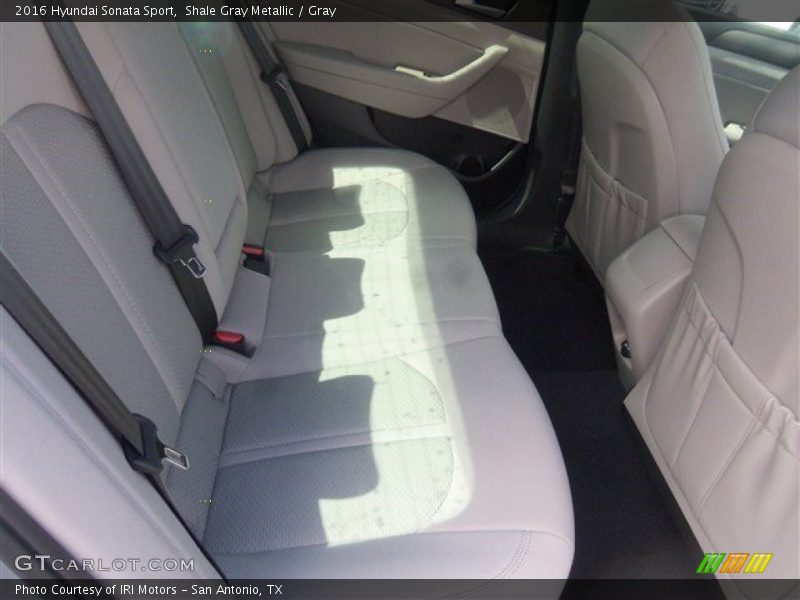 Shale Gray Metallic / Gray 2016 Hyundai Sonata Sport