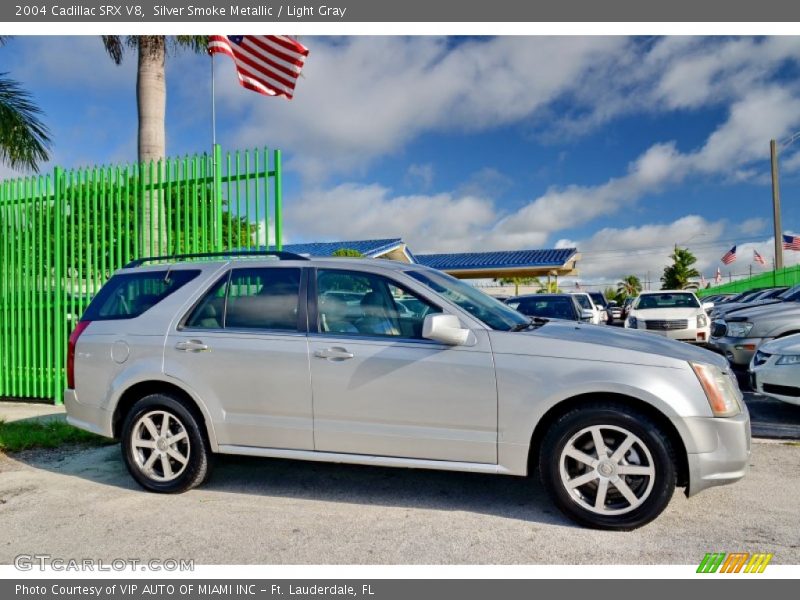Silver Smoke Metallic / Light Gray 2004 Cadillac SRX V8