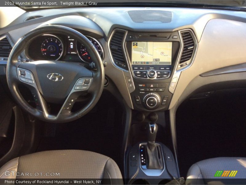 Twilight Black / Gray 2013 Hyundai Santa Fe Sport