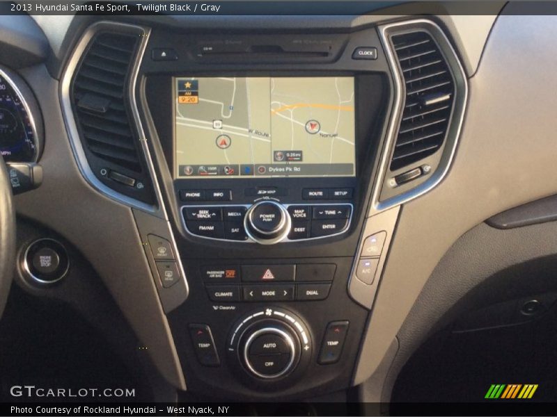 Twilight Black / Gray 2013 Hyundai Santa Fe Sport