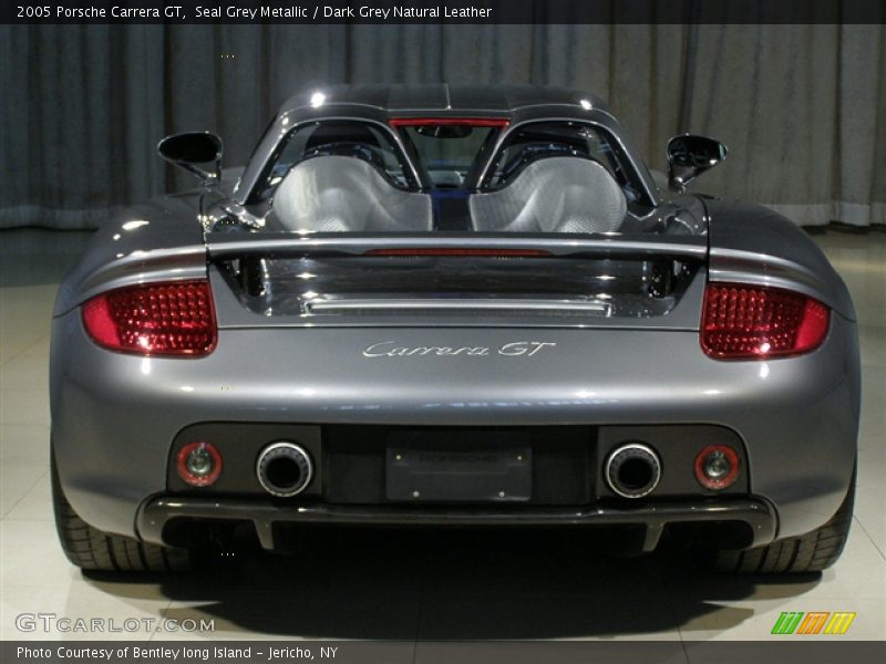 2005 Porsche Carrera GT, Seal Grey Metallic / Dark Gray, Rear - 2005 Porsche Carrera GT 