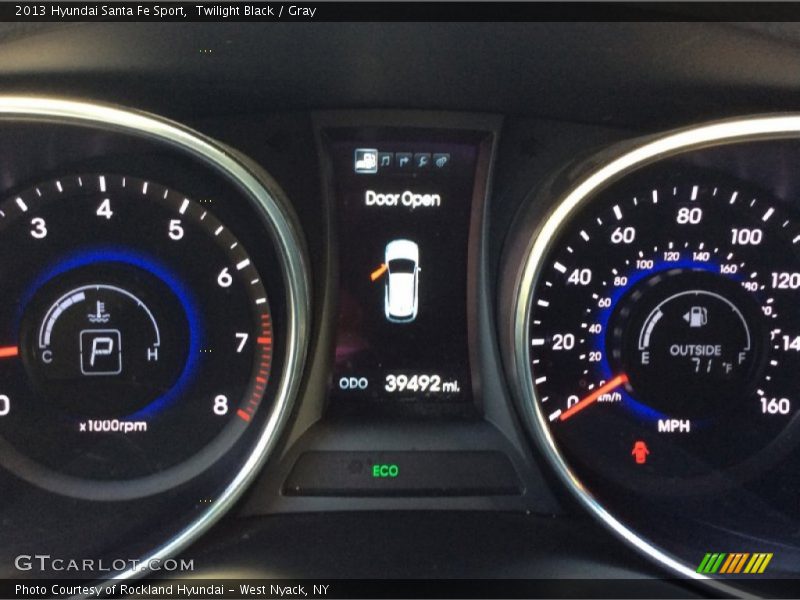 Twilight Black / Gray 2013 Hyundai Santa Fe Sport