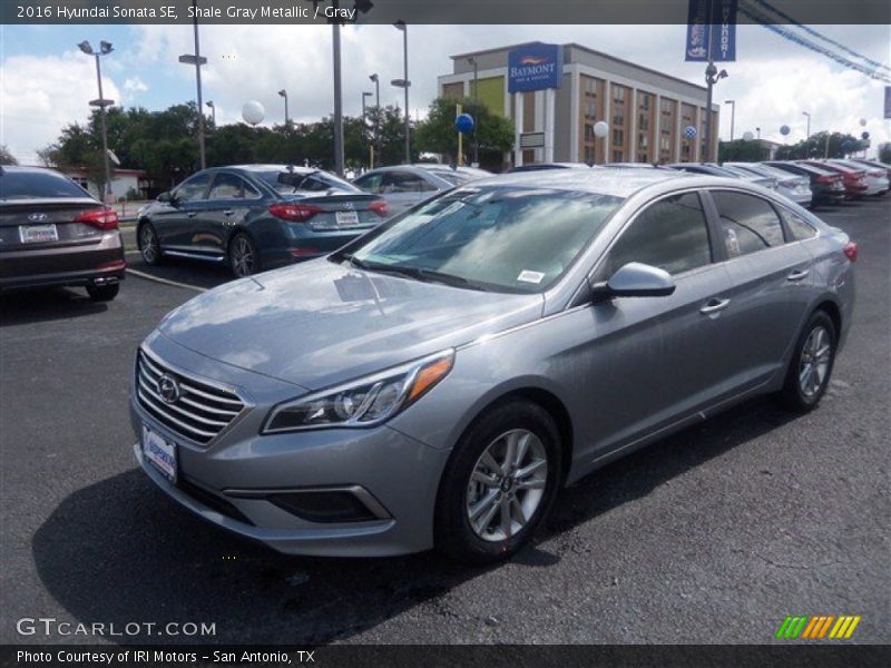 Shale Gray Metallic / Gray 2016 Hyundai Sonata SE