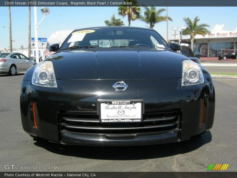 Magnetic Black Pearl / Carbon Black 2006 Nissan 350Z Enthusiast Coupe