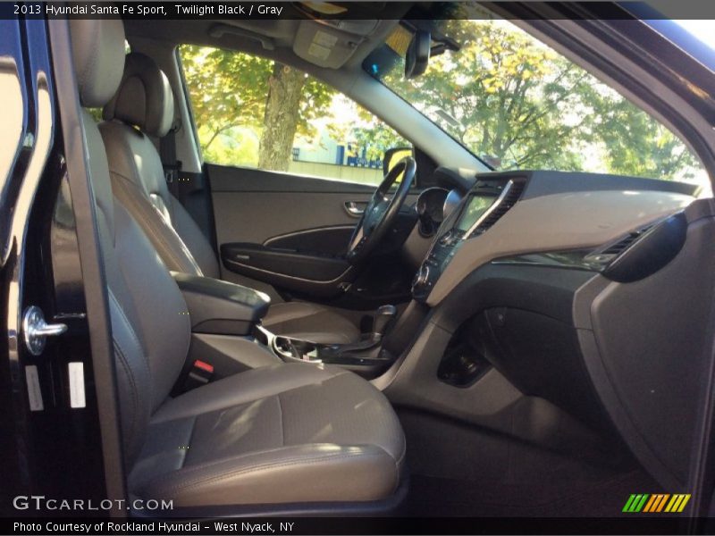 Twilight Black / Gray 2013 Hyundai Santa Fe Sport