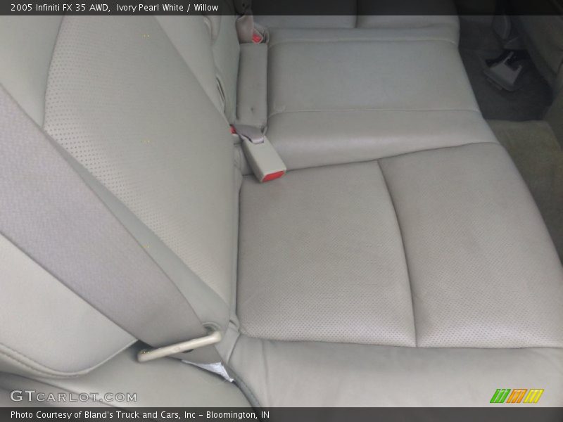 Ivory Pearl White / Willow 2005 Infiniti FX 35 AWD