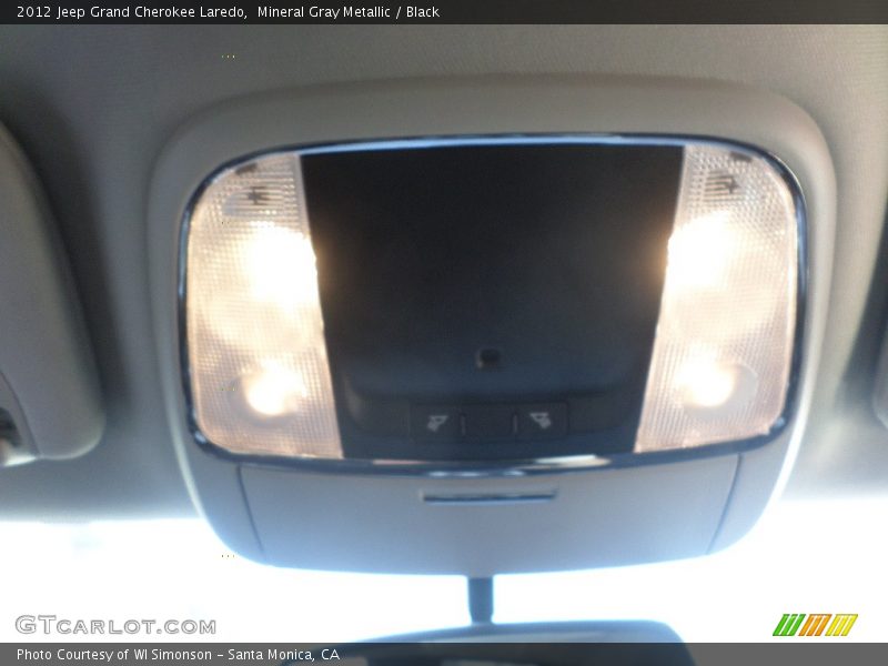 Mineral Gray Metallic / Black 2012 Jeep Grand Cherokee Laredo
