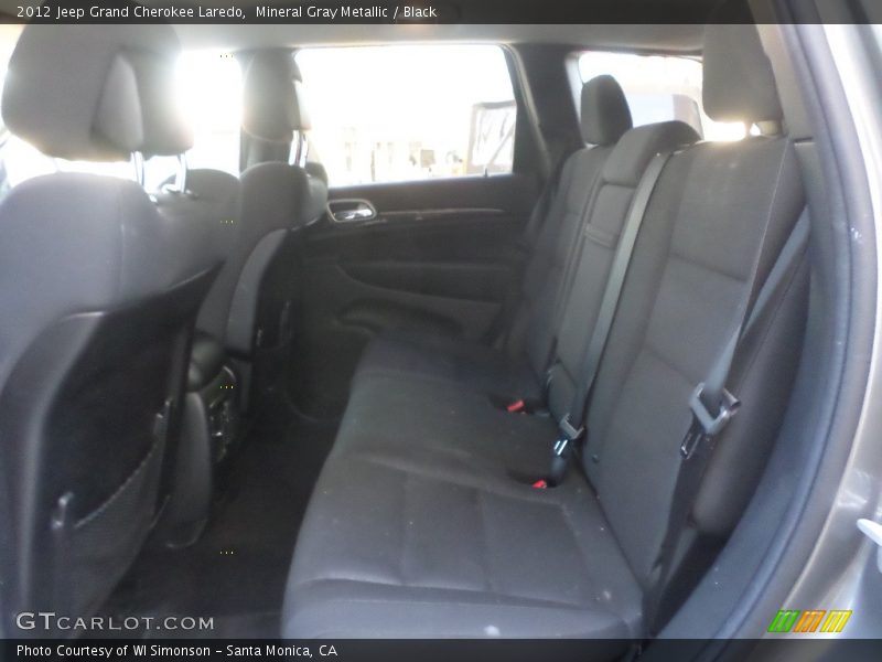 Mineral Gray Metallic / Black 2012 Jeep Grand Cherokee Laredo