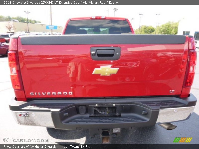 Victory Red / Ebony 2013 Chevrolet Silverado 2500HD LT Extended Cab 4x4