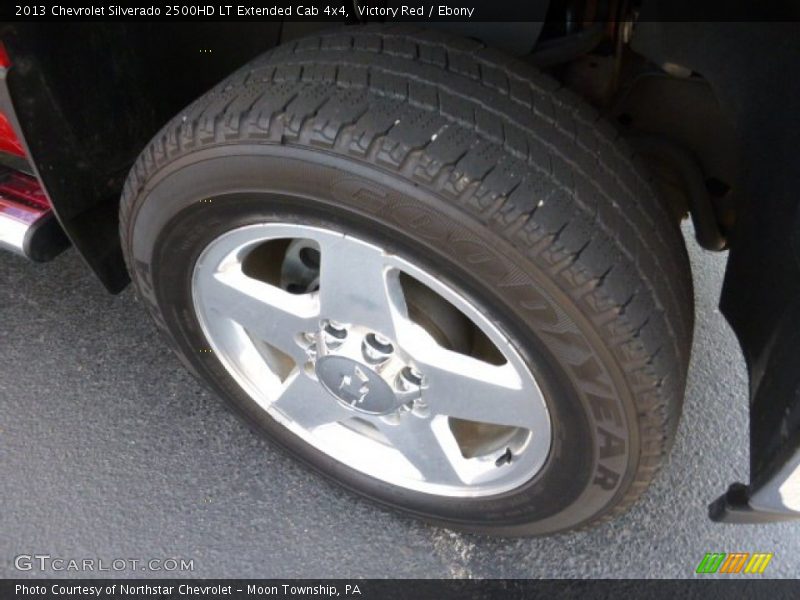 Victory Red / Ebony 2013 Chevrolet Silverado 2500HD LT Extended Cab 4x4