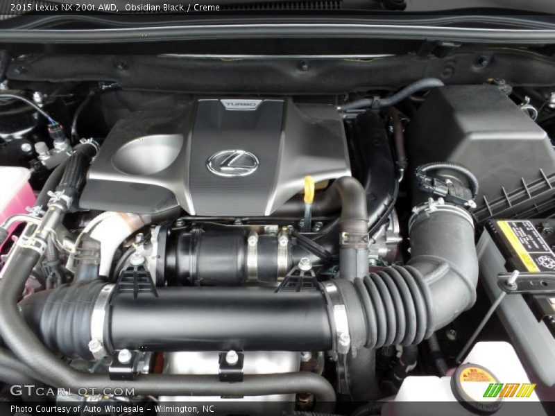  2015 NX 200t AWD Engine - 2.0 Liter Turbocharged DOHC 16-Valve VVT-iW 4 Cylinder