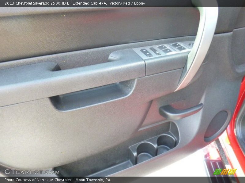 Victory Red / Ebony 2013 Chevrolet Silverado 2500HD LT Extended Cab 4x4
