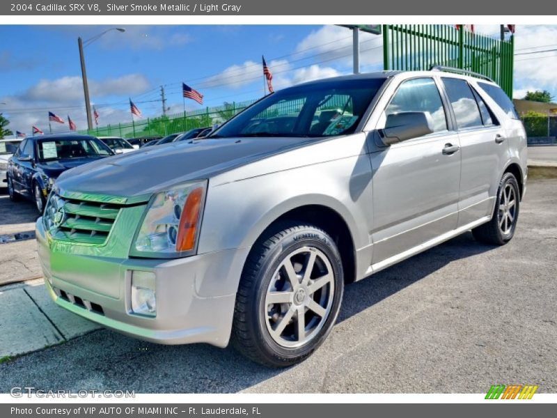 Silver Smoke Metallic / Light Gray 2004 Cadillac SRX V8